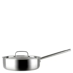 Somme sautépanne m/lokk 24 cm stål
