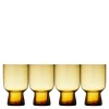 Sorrento vannglass 30 cl 4 stk amber