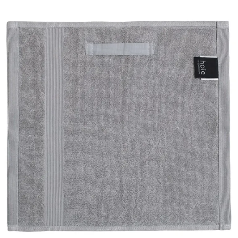 Spa vaskeklut 30x30 cm lys grå