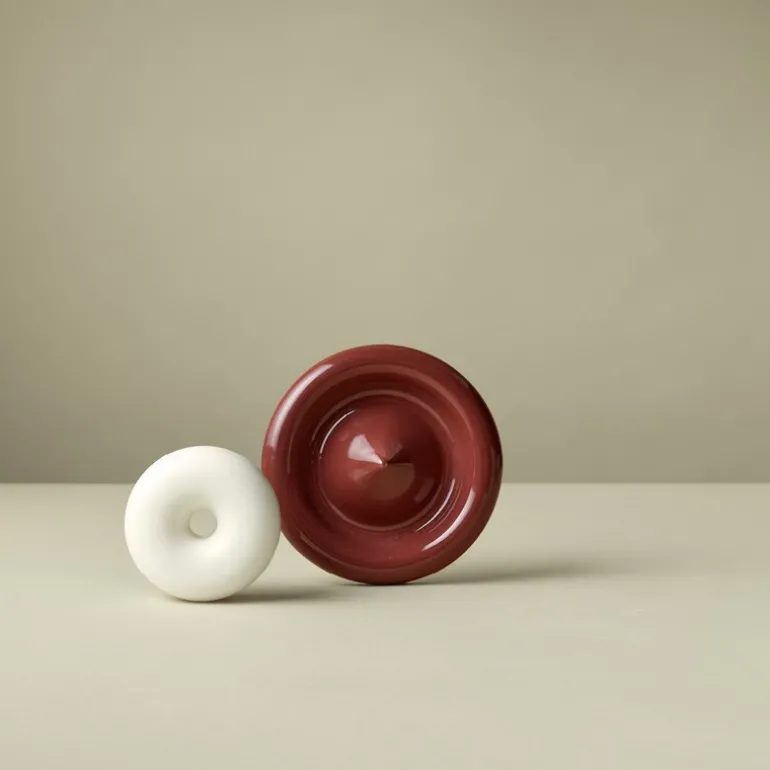 Såpeskål 10 cm ruby red