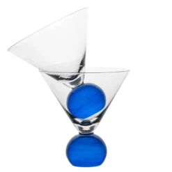 Spice glass 2 stk 24 cl blå