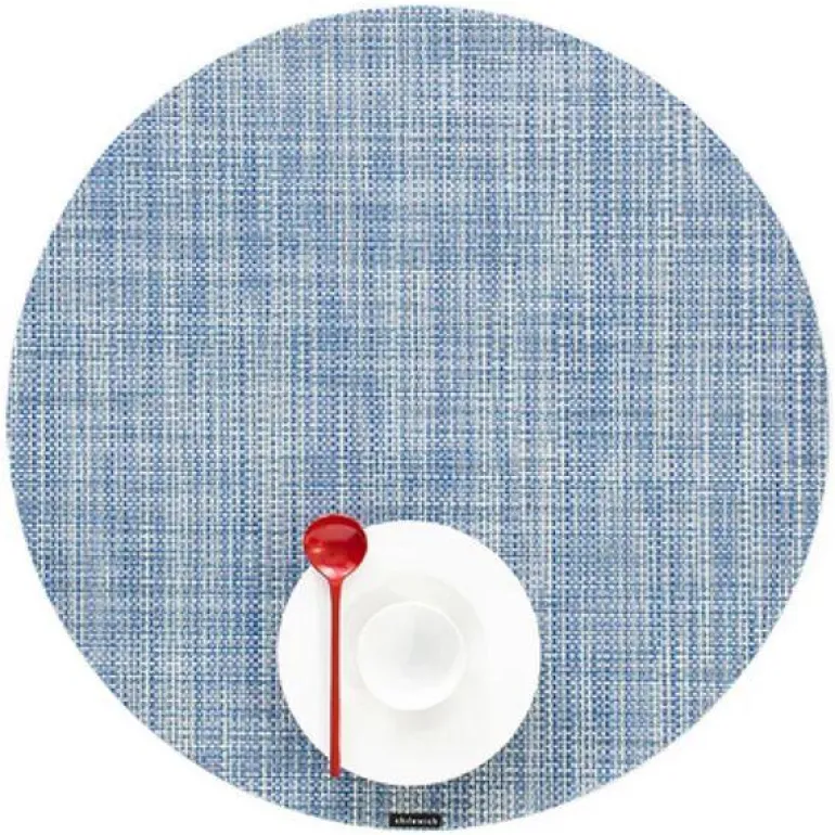 Spisebrikke rund ø38 chambray