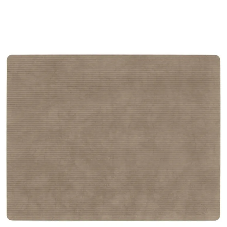 Square Corduroy spisebrikke 35x45 cm nomad grey