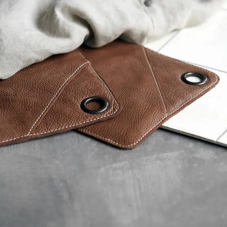 Square gryteklut 20,5 cm 2 stk brun