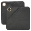 Square gryteklut 20,5 cm 2 stk svart