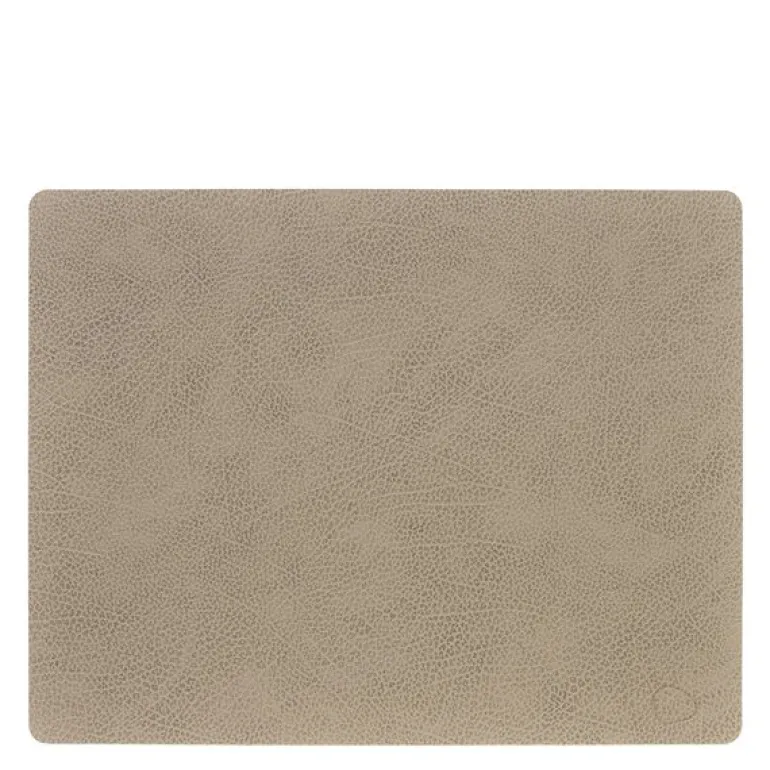 Square Hippo spisebrikke L 35x45 cm varmgrå