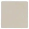 Square Nupo glassbrikke 10x10 cm oyster white
