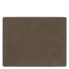 Square Nupo spisebrikke L 35x45 cm caviar