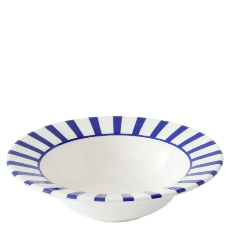 Steccato skål 19 cm koboltblå