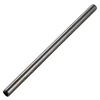 Steelpipe sugerør 15 cm gun metal