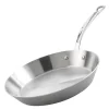 Stekepanne 28 cm rustfritt stål