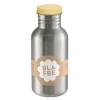 Stålflaske 500 ml lys gul