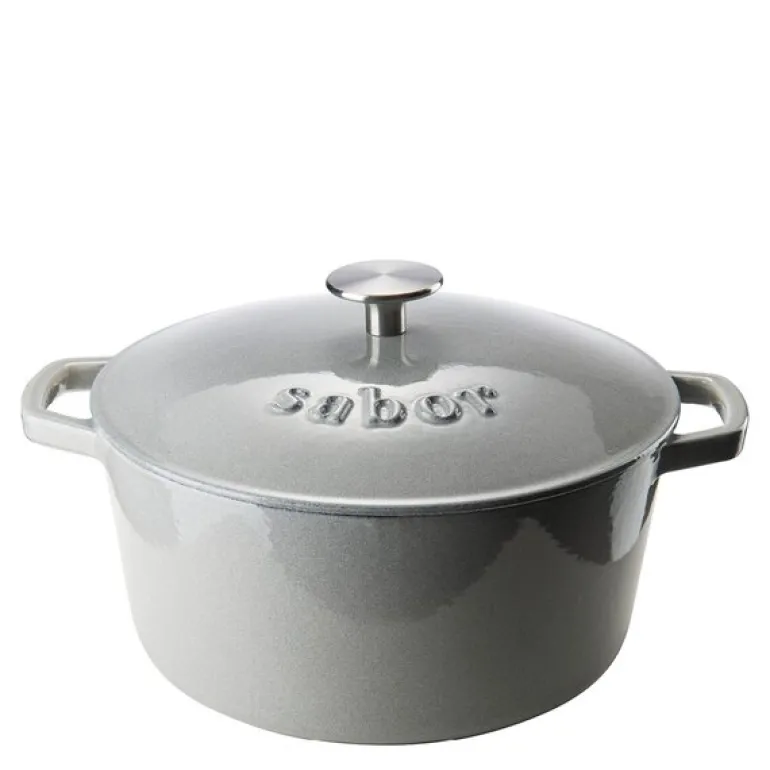 Støpejernsgryte 4,4 L storm grey