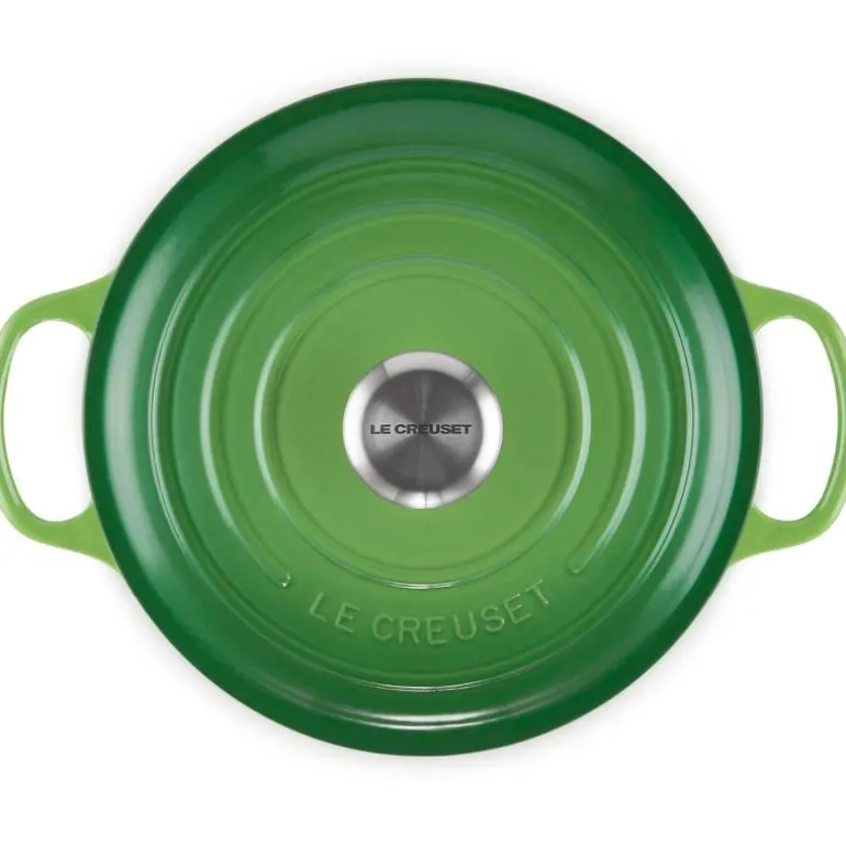 Støpejernsgryte dyp 5L bamboo green