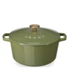 Støpejernsgryte 4,4L forever olive