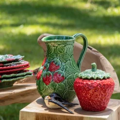 Strawberries mugge 2,2L grønn/rød