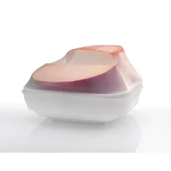 Stretch top 8,5 cm hvit 2 stk