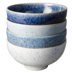 Studio skål 13 cm 4 stk blå