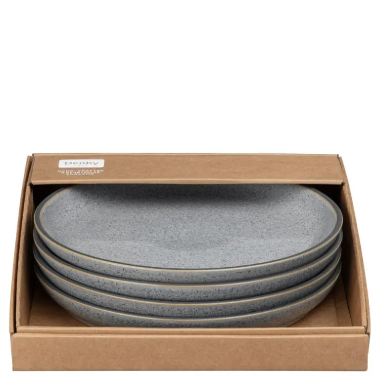 Studio tallerken 26 cm 4 stk grå