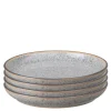 Studio tallerken 17 cm 4 stk grå
