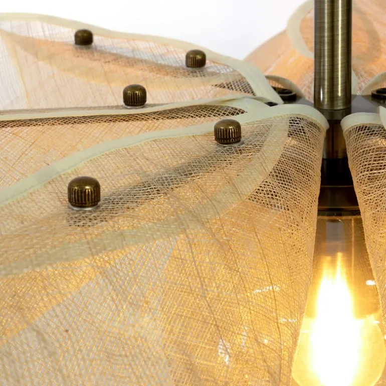 Styrka taklampe 63 cm beige