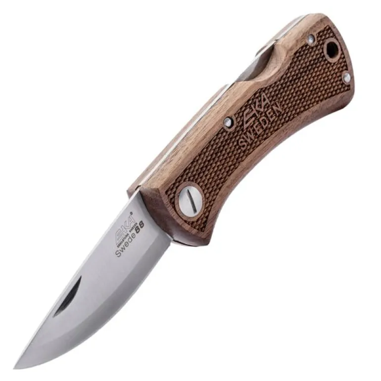 Swede 88 foldekniv 7,5 cm valnøtt