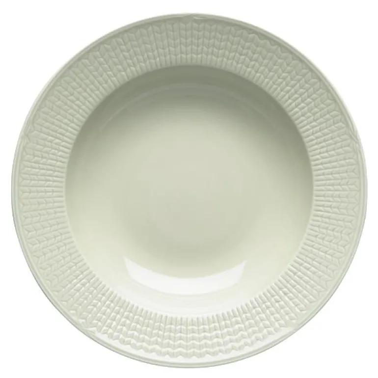 Swedish Grace dyp tallerken 25 cm eng/grønn