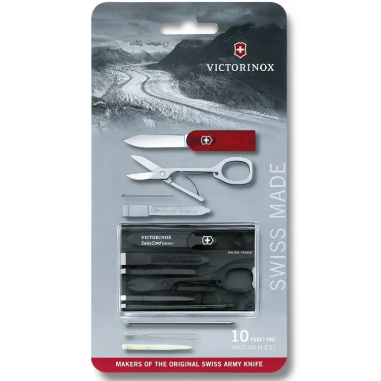 Swiss Card lommekniv svart