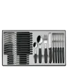 Swiss Classic bestikksett 24 deler svart