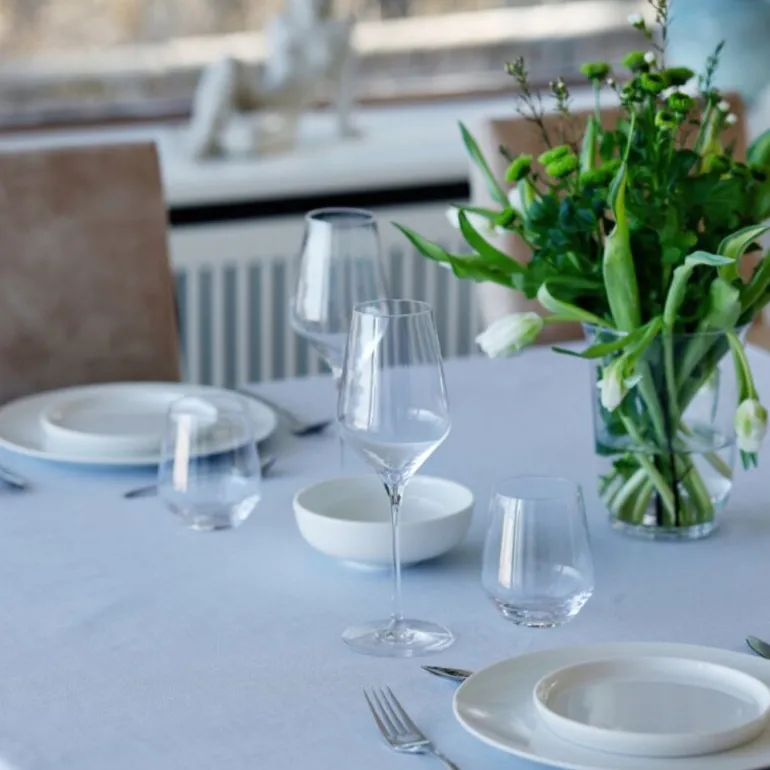Tabletop Collection duk 137x380 cm pearl blue