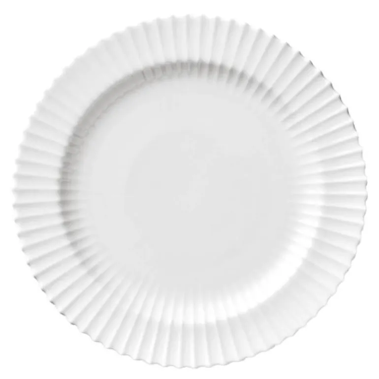 Tallerken 20 cm hvit