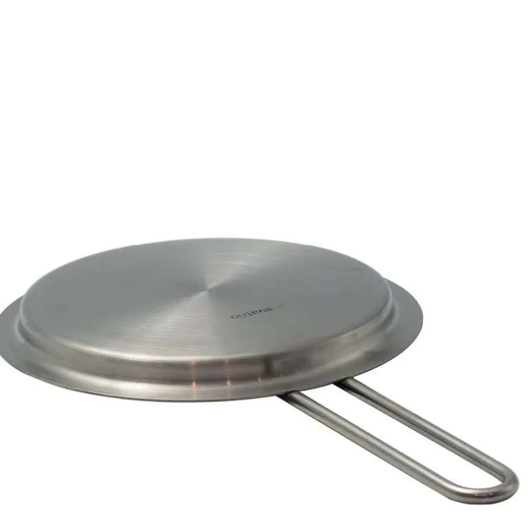 Tallerkenlokk 13 cm rustfritt stål