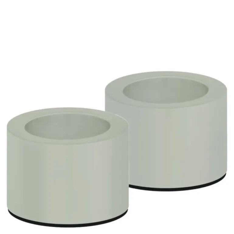 Taper Candles lysestake 3,2x2,3 cm 2 stk støvgrønn