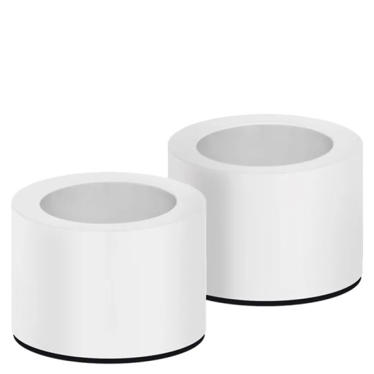 Taper Candles lysestake 3,2x2,3 cm 2 stk hvit