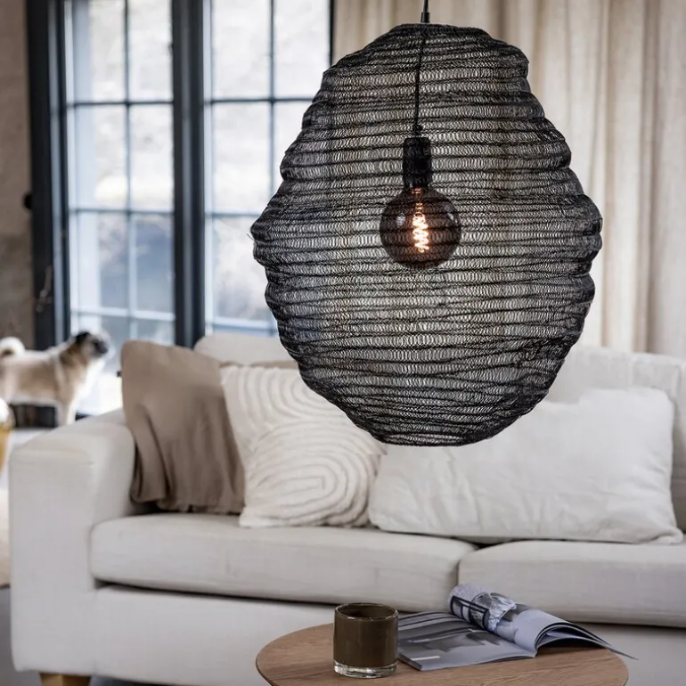 Tazza taklampe 50 cm svart