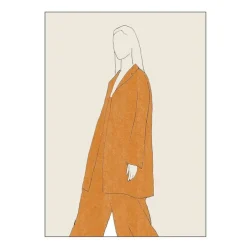 The Poster Club x Chloe Purpero Johnson poster 30x40 cm comfy suit
