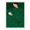 The Poster Club x Sofia Lind poster 50x70 cm coffee alone at place de clichy