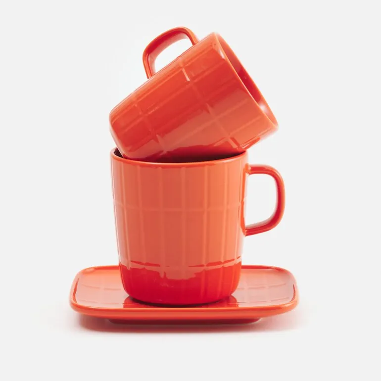 Tiiliskivi krus 40 cl oransje