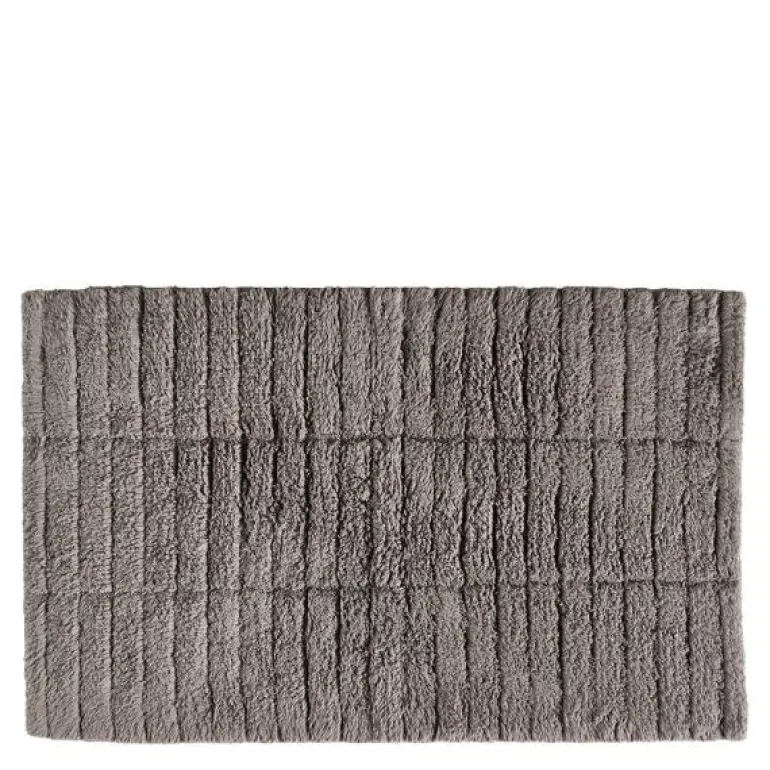 Tiles badematte 80x50 cm gull grey
