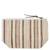 Toalettmappe liten 22x7 cm terrakotta
