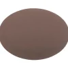 Togo dekkebrikke oval 47 cm brun