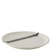 Toledo asjett 17,5 cm hvit/svart/grønn