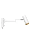 Torino vegglampe 43 cm hvit