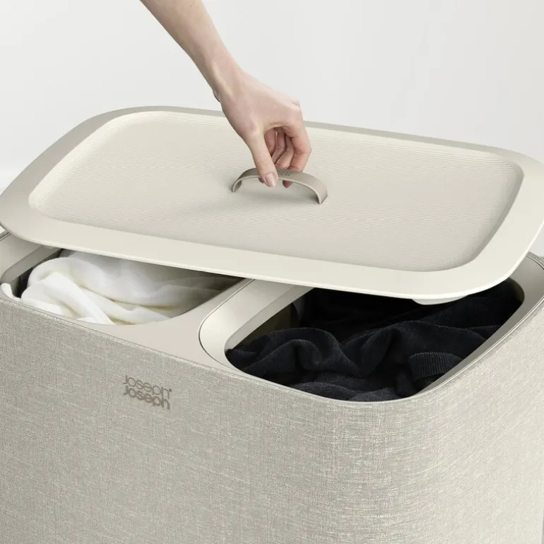 Tota skittentøyskurv 90L beige