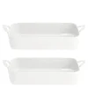 Toulouse ildfast form 2,2L 2 stk hvit