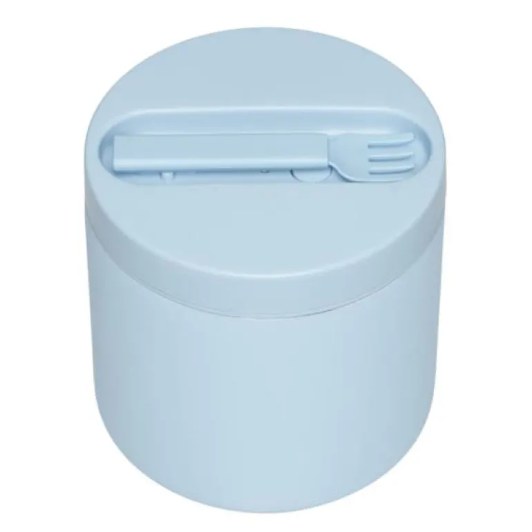 Travel mattermos 0,53L lys blå