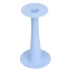 Trumpet vase/lysestake 24 cm lyseblå