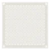 Åttebladrose bordduk 150x150 cm beige