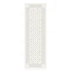 Åttebladrose løper 50x150 cm beige