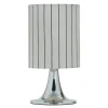 Tulip bordlampe 38 cm sølvfinish